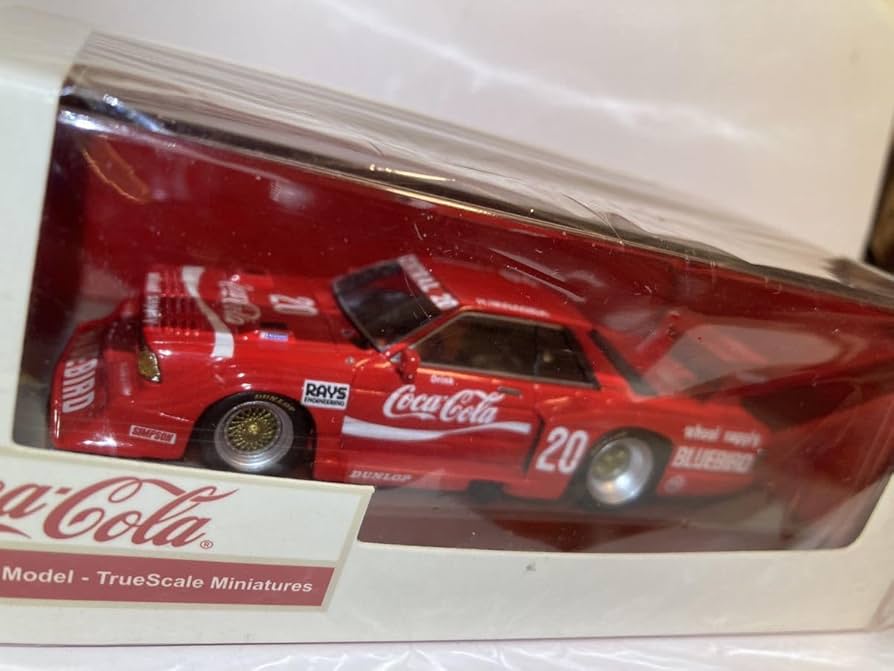 Amazon.co.jp: TSM 1/43 コカコーラ ブルーバード スーパー